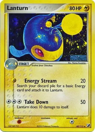 EX Unseen Forces Lanturn #40/115 reverse holo