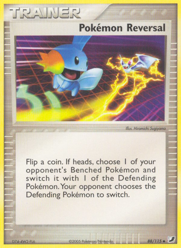 EX Unseen Forces Pokemon Reversal #88/115