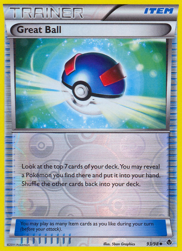 Emerging Powers Great Ball #93/98 reverse holo