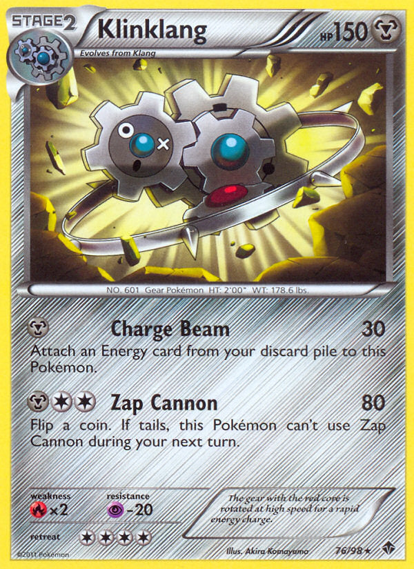 Emerging Powers Holo Klinklang #76/98