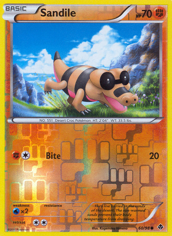 Emerging Powers Sandile #60/98 reverse holo