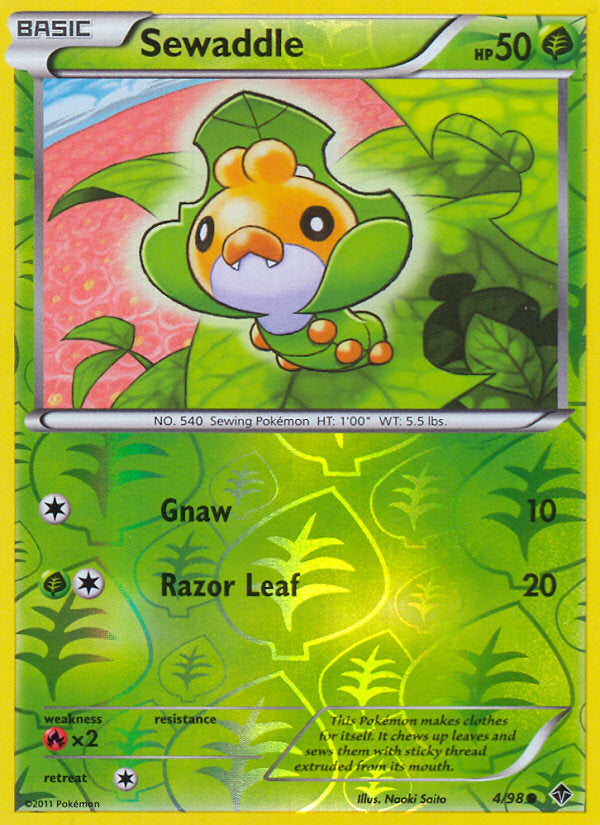 Emerging Powers Sewaddle #4/98 reverse holo