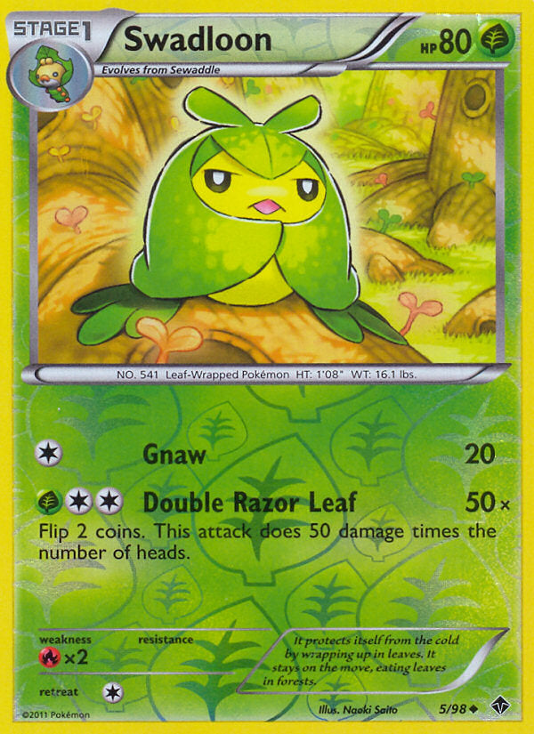 Emerging Powers Swadloon #5/98 reverse holo