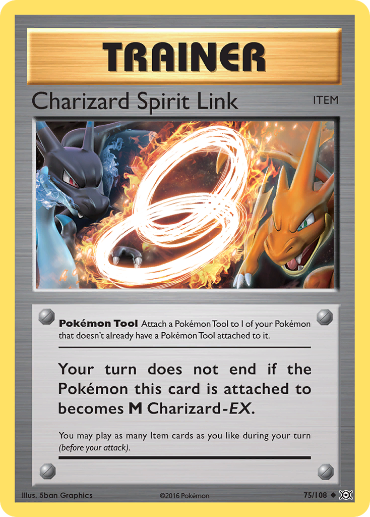 Evolutions Charizard Spirit Link #75/108