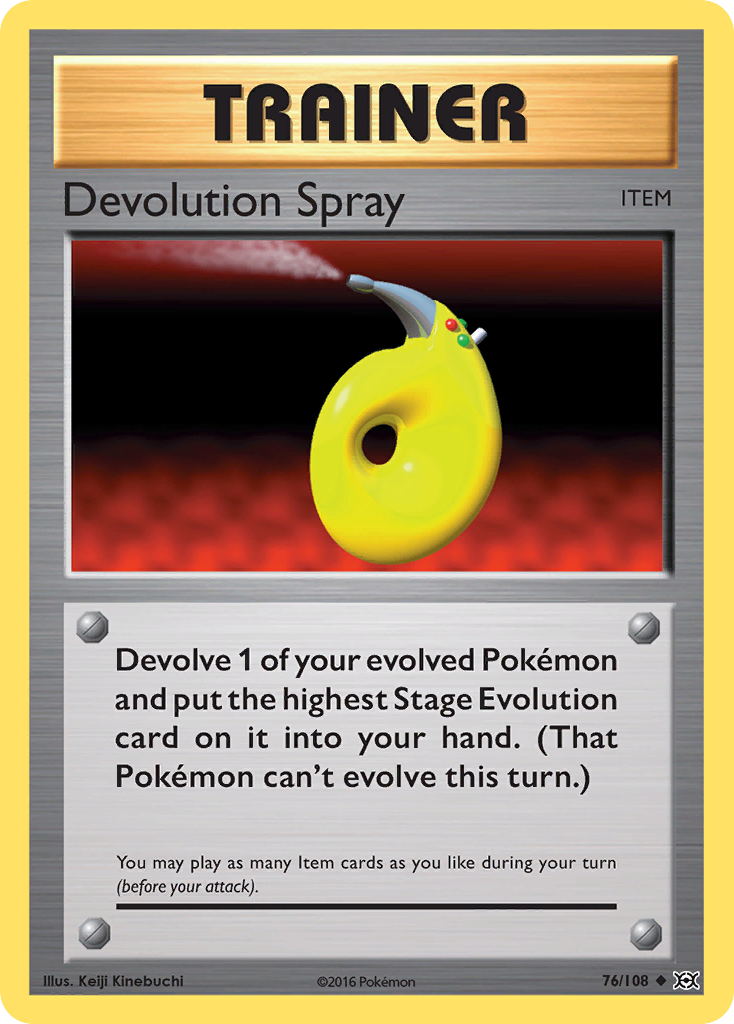 Evolutions Devolution Spray #76/108
