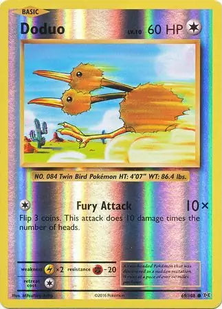 Evolutions Doduo #69/108 reverse holo