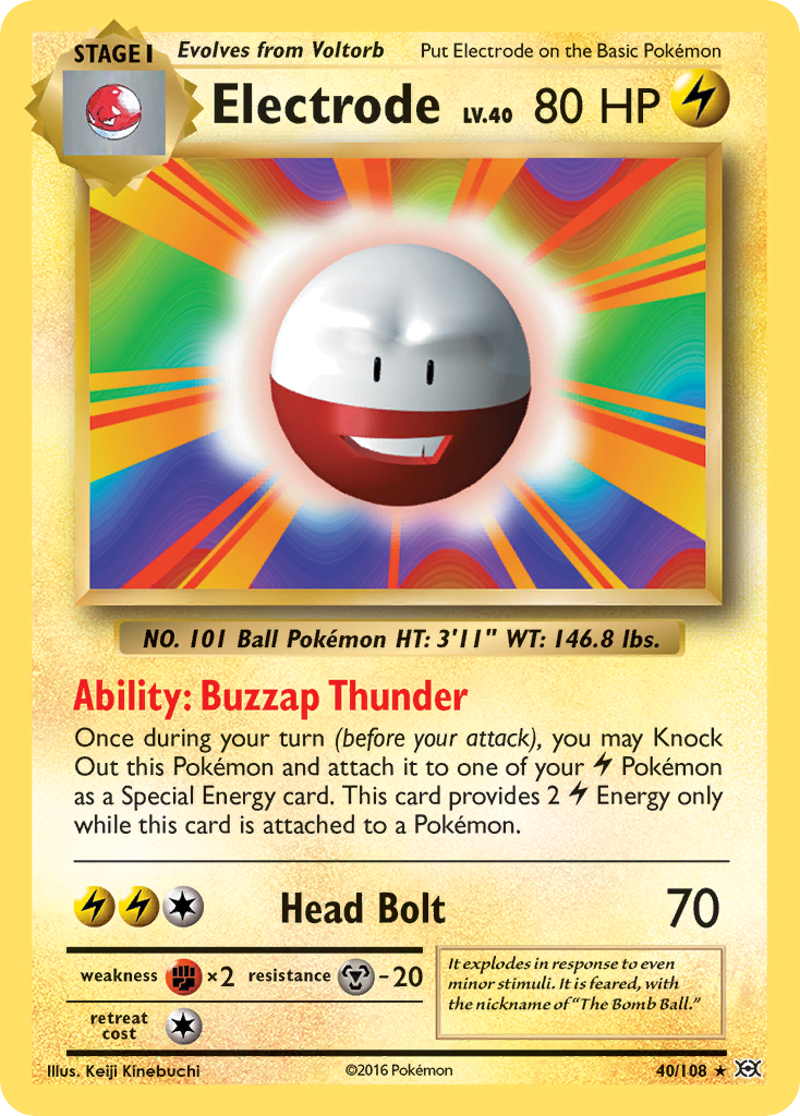 Evolutions Electrode #40/108