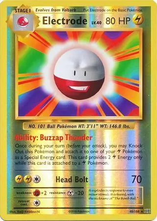 Evolutions Electrode #40/108 reverse holo