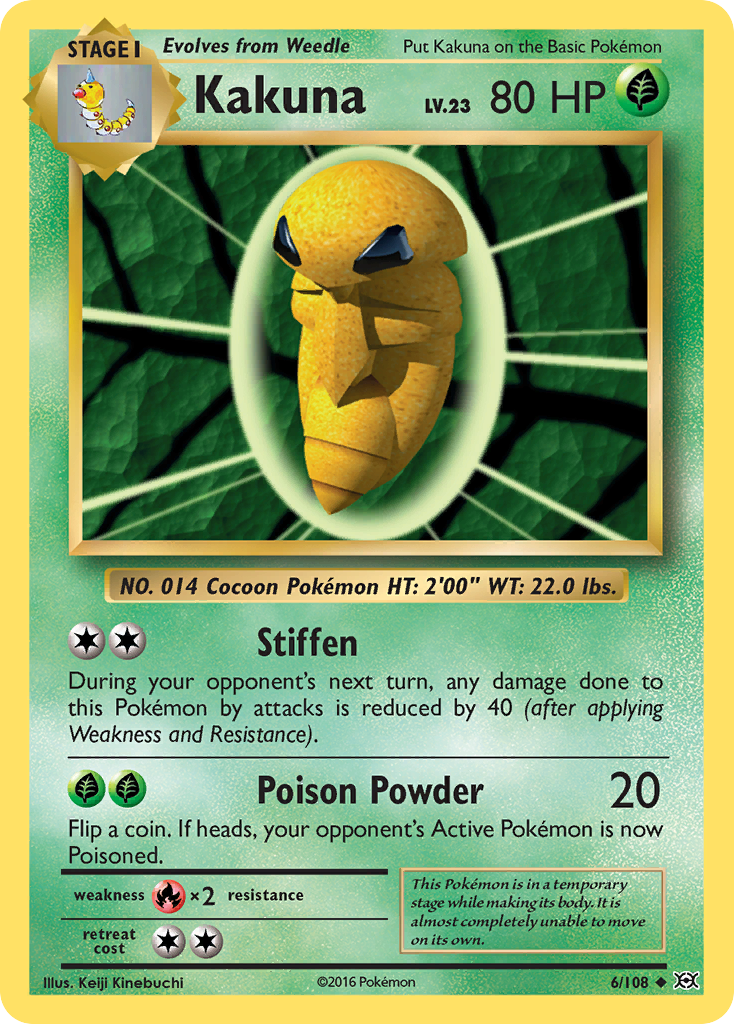 Evolutions Kakuna #6/108