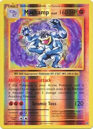 Evolutions Machamp #59/108 reverse holo