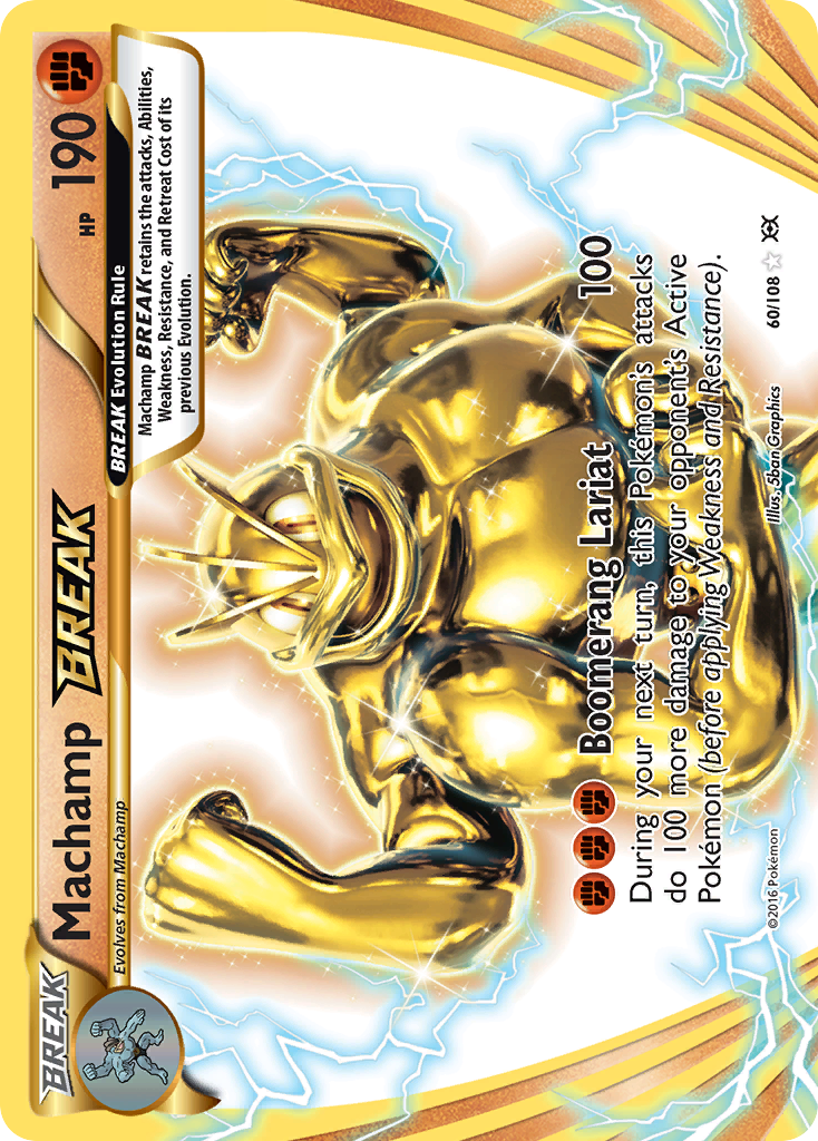 Evolutions Machamp BREAK #60/108