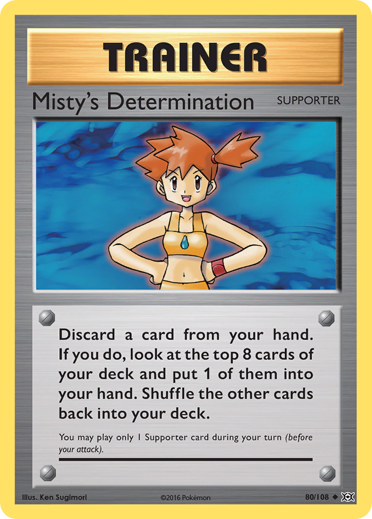 Evolutions Misty's Determination #80/108