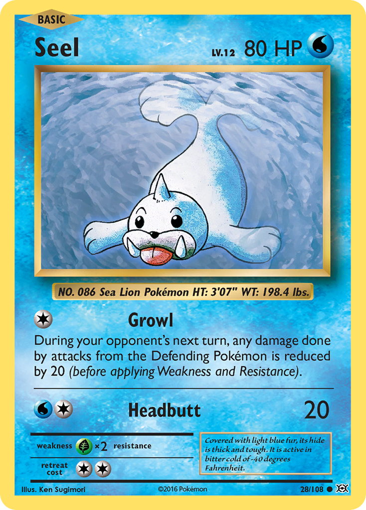 Evolutions Seel #28/108