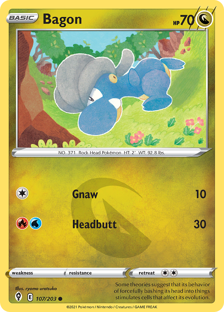 Evolving Skies Bagon #107/203