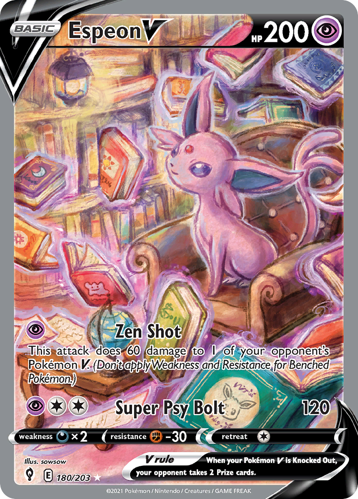 Evolving Skies Espeon V #180/203