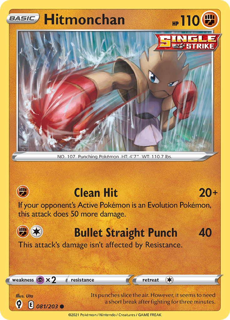 Evolving Skies Hitmonchan #81/203