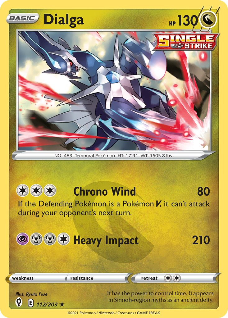 Evolving Skies Holo Dialga #112/203