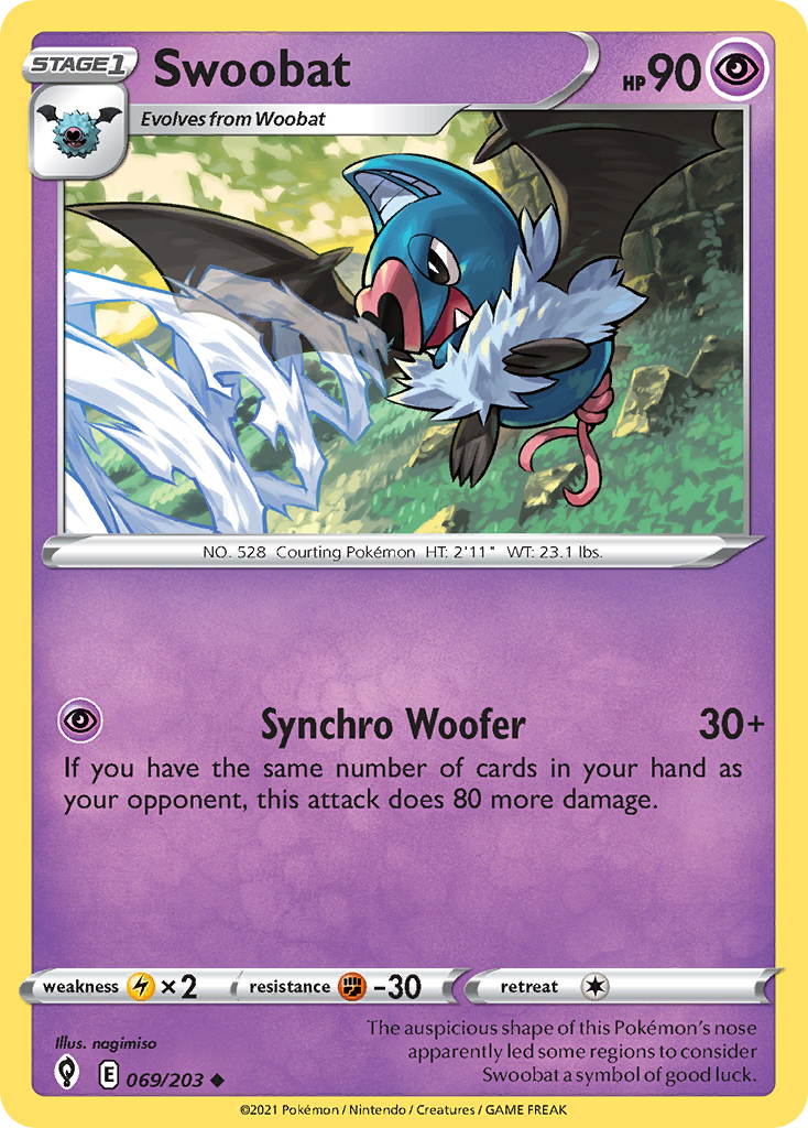 Evolving Skies Swoobat #69/203