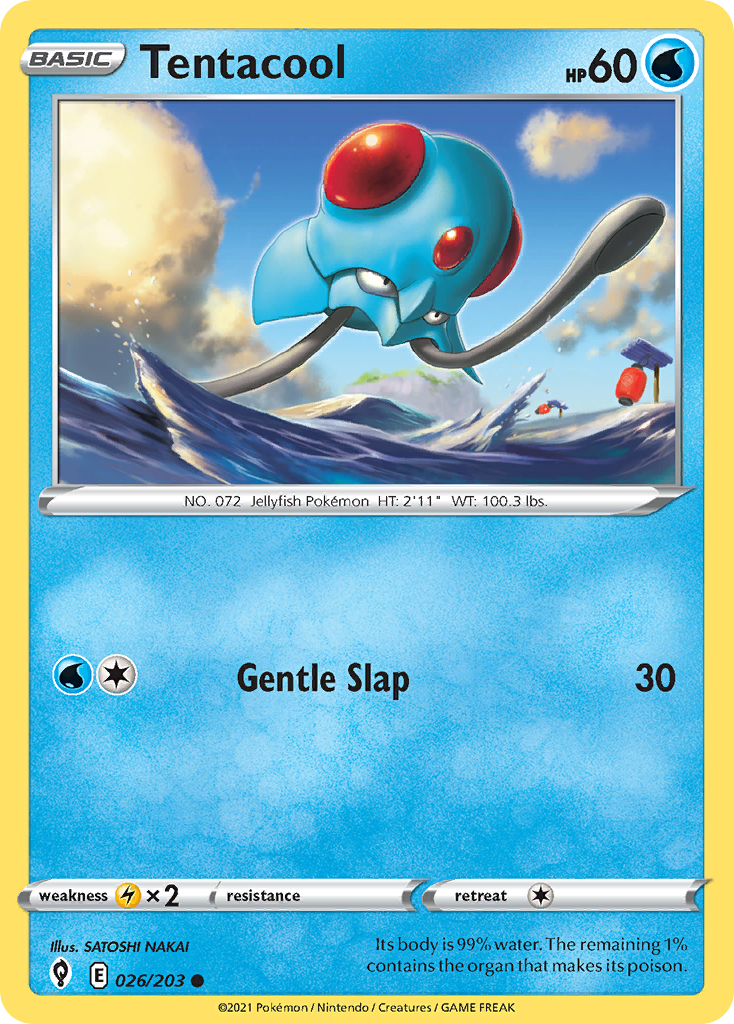 Evolving Skies Tentacool #26/203