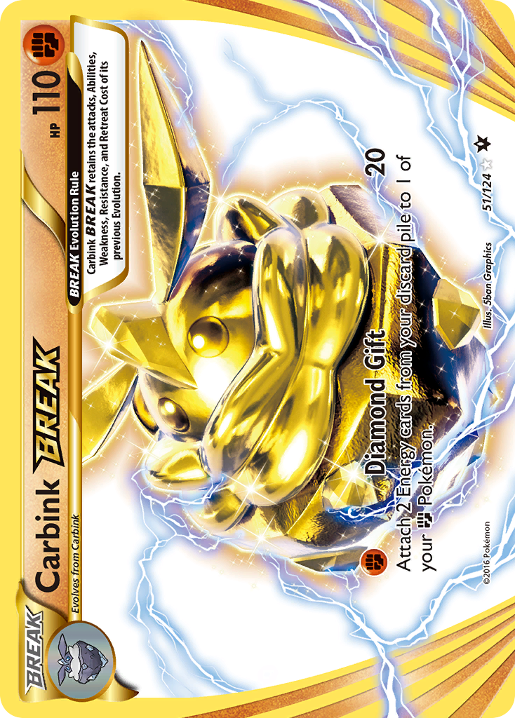 Fates Collide Carbink BREAK #51/124