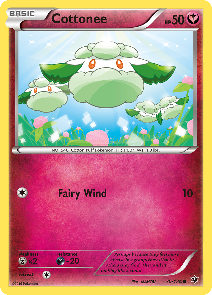 Fates Collide Cottonee #70/124