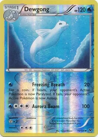 Fates Collide Dewgong #16/124 reverse holo