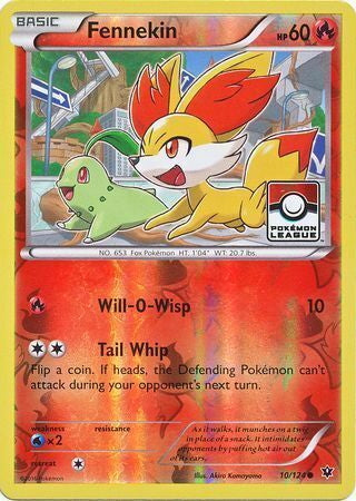 Fates Collide Fennekin #10 League Promo