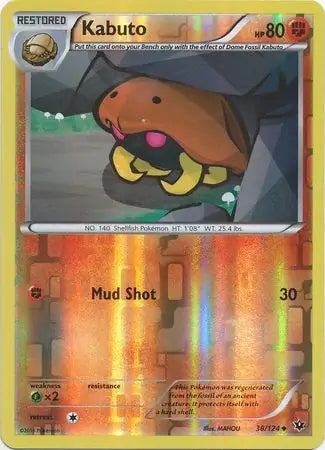 Fates Collide Kabuto #38/124 reverse holo