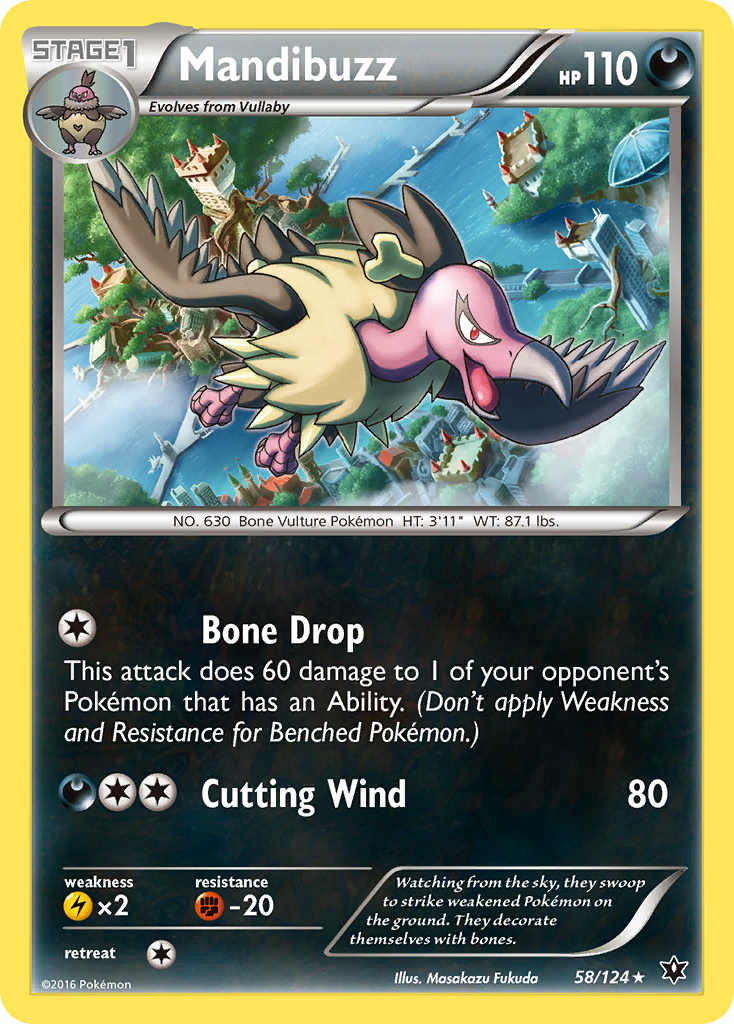 Fates Collide Mandibuzz #58/124