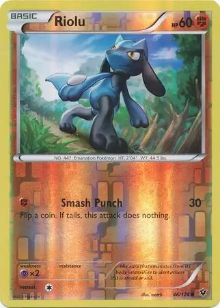 Fates Collide Riolu #46/124 reverse holo