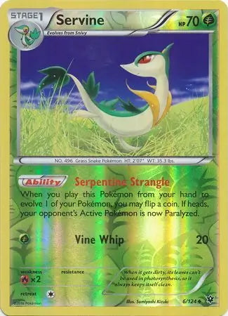 Fates Collide Servine #6/124 reverse holo