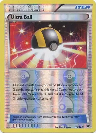 Fates Collide Ultra Ball #113/124 reverse holo
