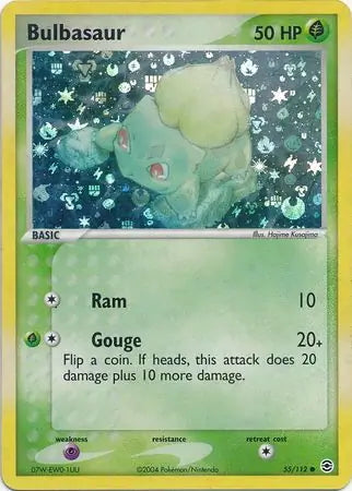 FireRed & LeafGreen Bulbasaur #55/112 reverse holo
