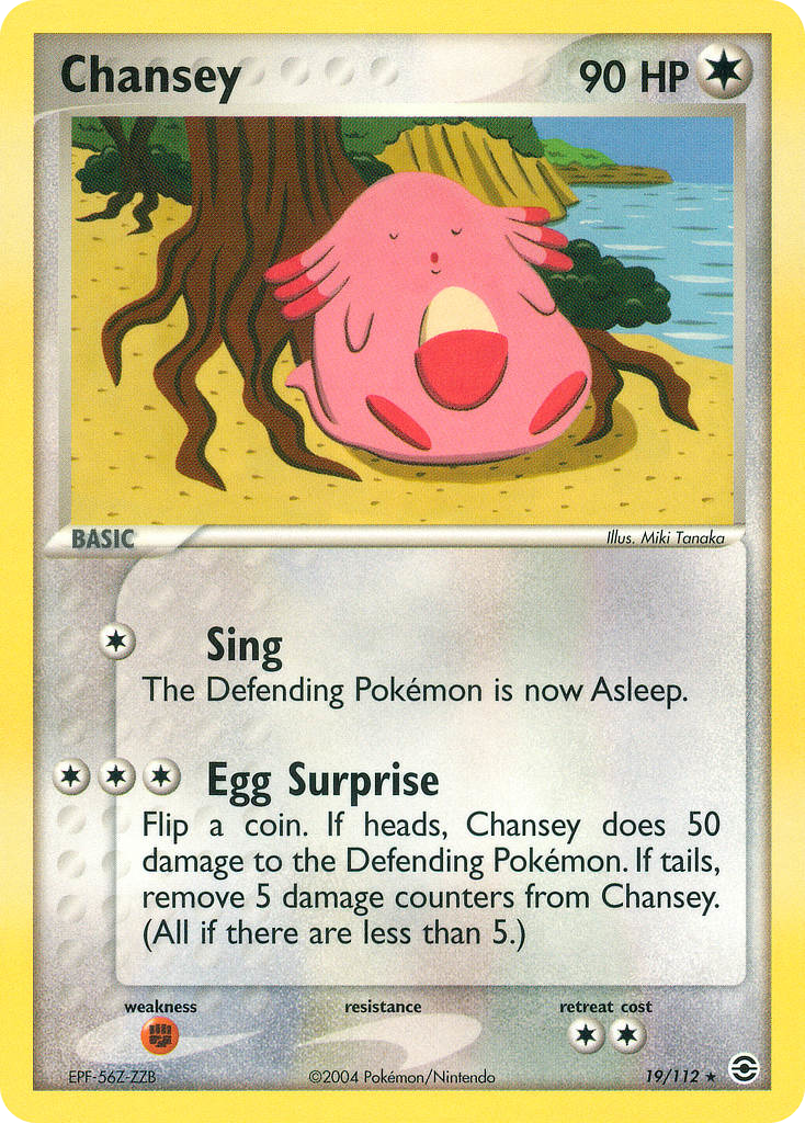 FireRed & LeafGreen Chansey #19/112
