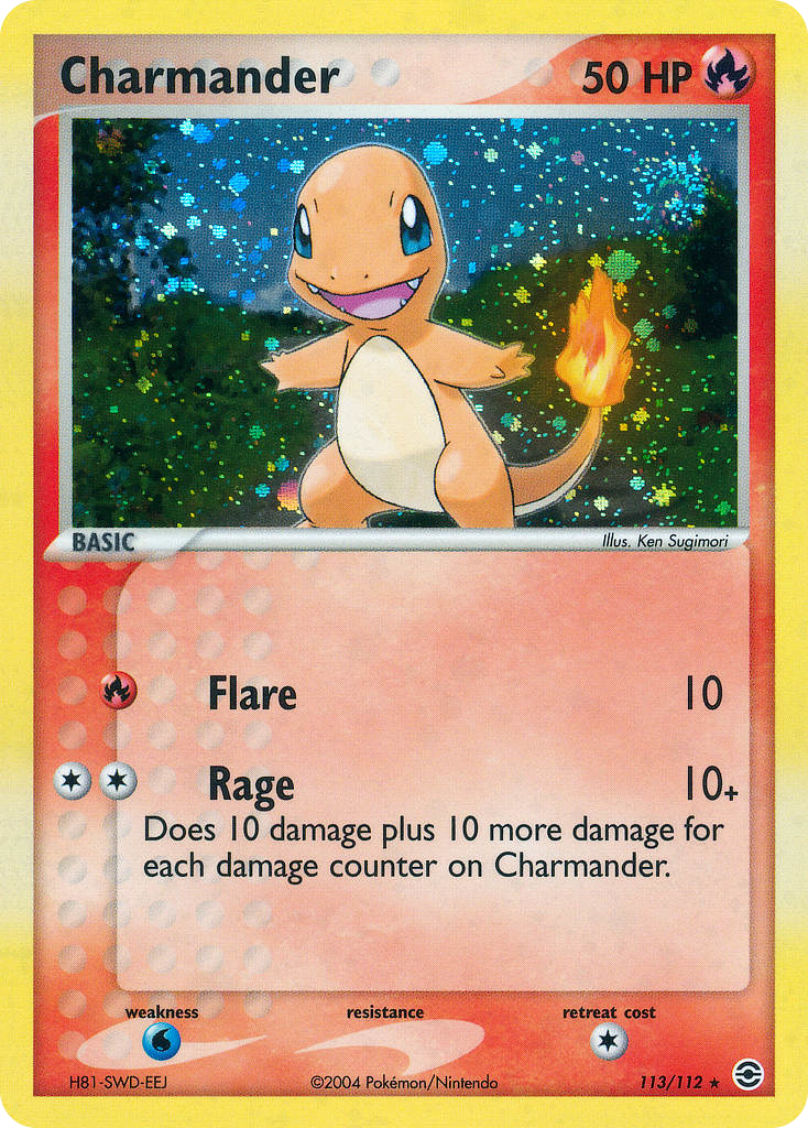 FireRed & LeafGreen Charmander #113/112