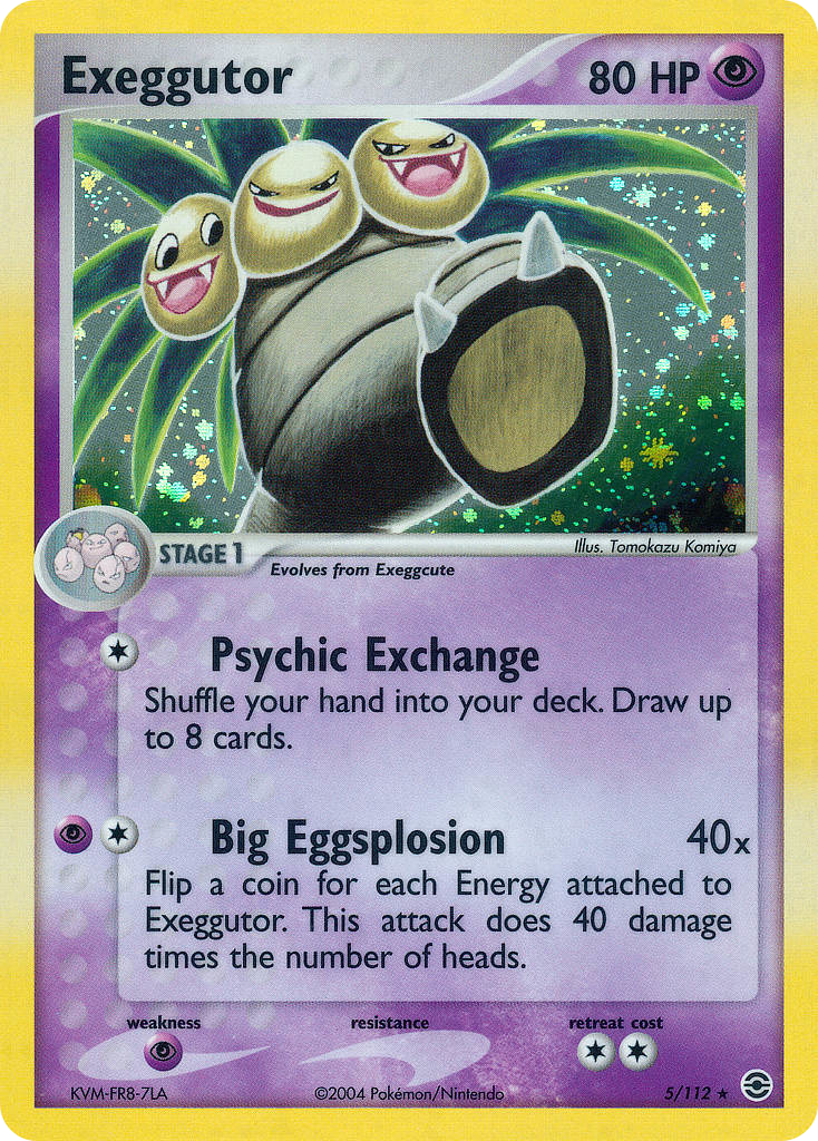 FireRed & LeafGreen Exeggutor #5/112