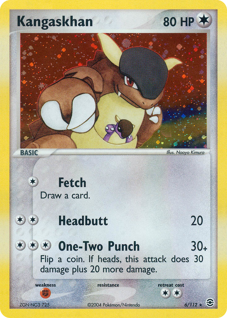 FireRed & LeafGreen Kangaskhan #6/112