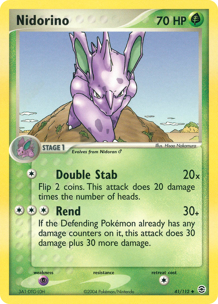 FireRed & LeafGreen Nidorino #41/112