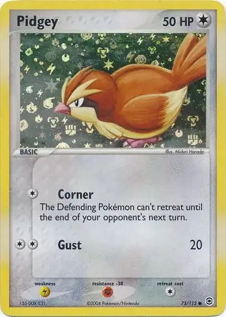 FireRed & LeafGreen Pidgey #73/112 reverse holo