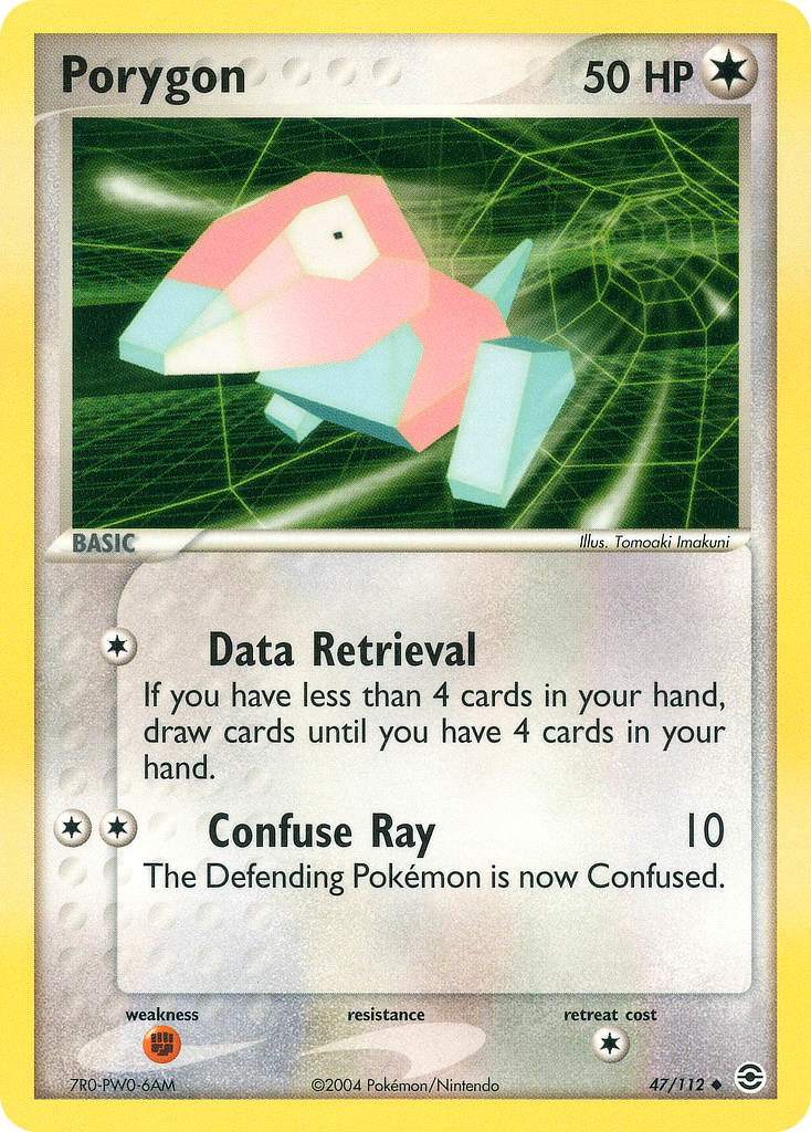 FireRed & LeafGreen Porygon #47/112