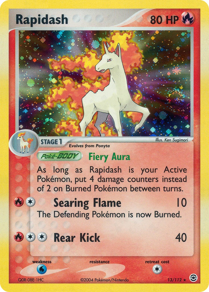 FireRed & LeafGreen Rapidash #13/112