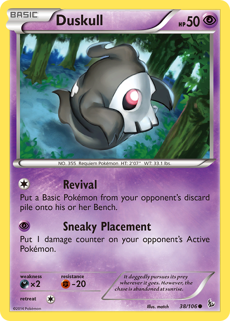 Flashfire Duskull #38/106