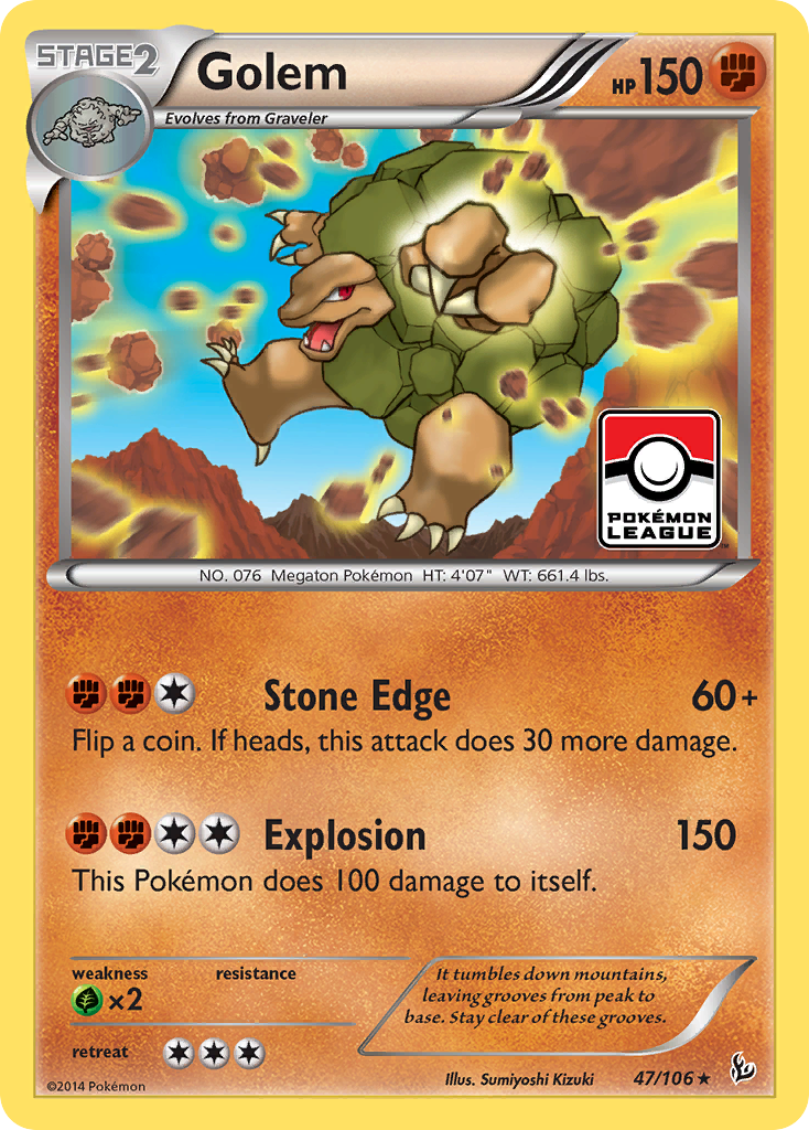 Flashfire Golem #47 League Promo