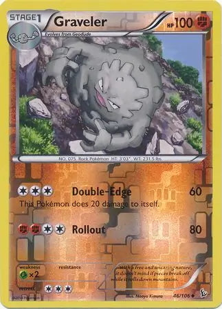 Flashfire Graveler #46/106 reverse holo