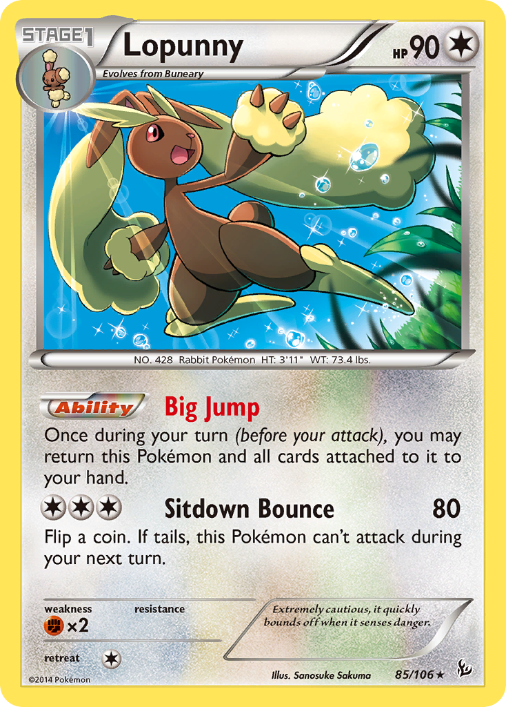 Flashfire Lopunny #85/106