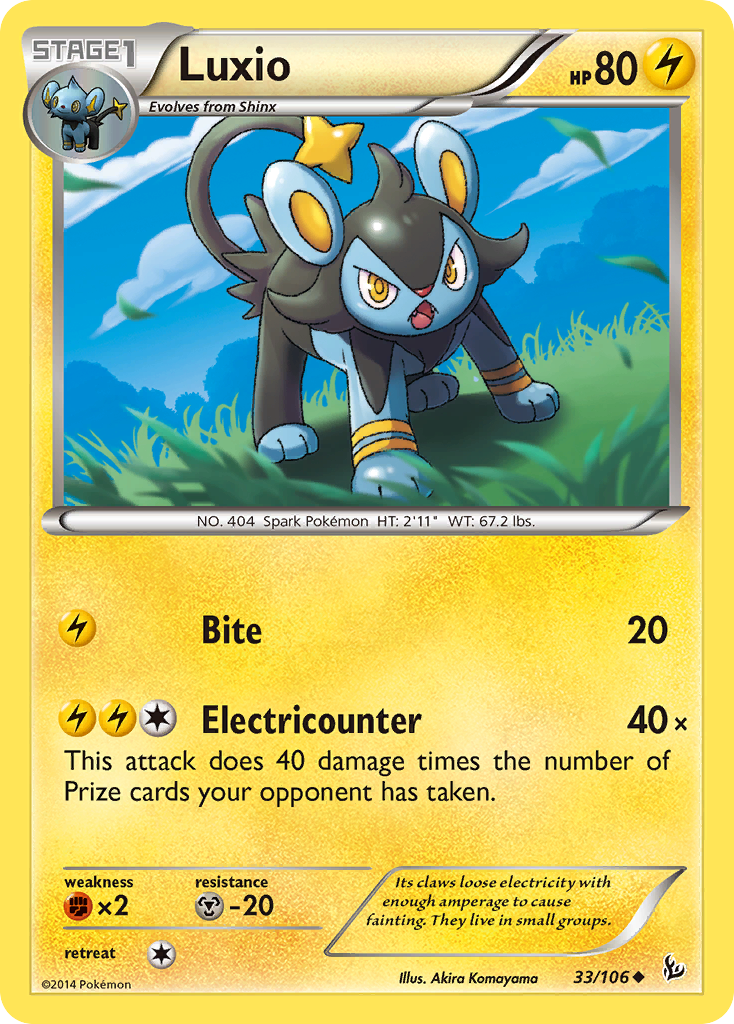 Flashfire Luxio #33/106