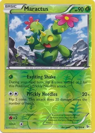 Flashfire Maractus #10/106 reverse holo