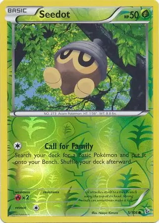 Flashfire Seedot #5/106 reverse holo