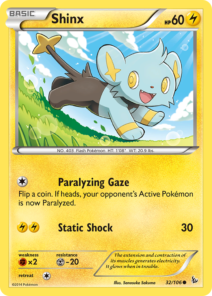 Flashfire Shinx #32/106