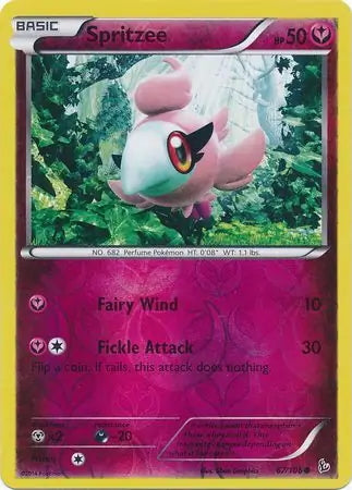 Flashfire Spritzee #67/106 reverse holo